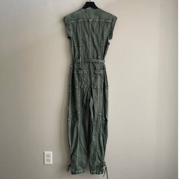 Ulla Johnson Olive Belted Jumpsuit - Picture 8 of 10